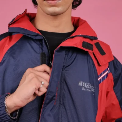 Buy Signature Shield Raincoat - Red in bulk for Corporate Gifting | Corporate Gyft