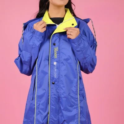 Buy Bloom Diva Raincoat - Dark Blue in bulk for Corporate Gifting | Corporate Gyft