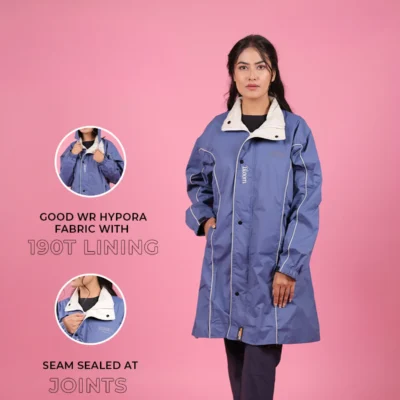 Buy Bloom Diva Raincoat - Light Blue in bulk for Corporate Gifting | Corporate Gyft