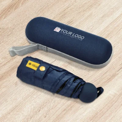 Buy Capsule Mini Umbrella - Blue in bulk for Corporate Gifting | Corporate Gyft