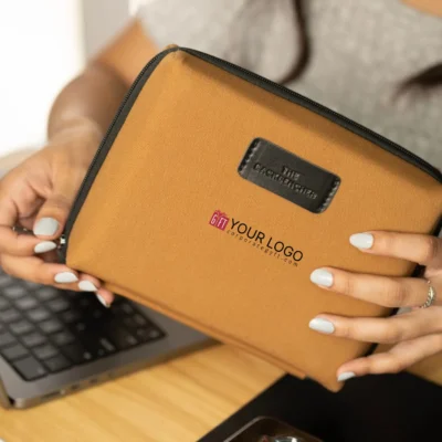 Buy Allen All-in-One Tech Kit - Brown in bulk for Corporate Gifting | Corporate Gyft