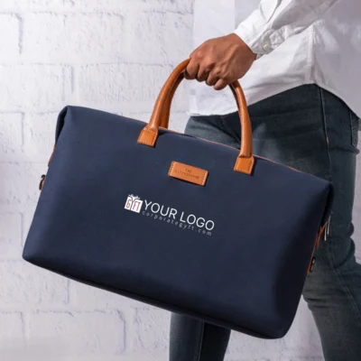 Buy Dexter Duffle Bag - Navy Blue in bulk for Corporate Gifting | Corporate Gyft
