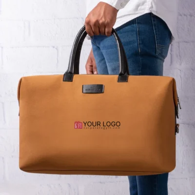 Buy Dexter Duffle Bag - Brown in bulk for Corporate Gifting | Corporate Gyft