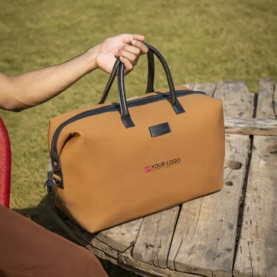 Buy Dexter Duffle Bag - Brown in bulk for Corporate Gifting | Corporate Gyft