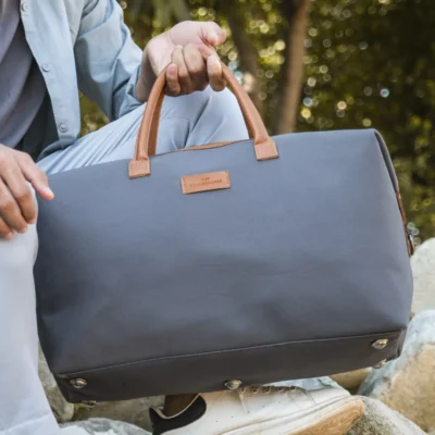 Buy Dexter Duffle Bag - Grey in bulk for Corporate Gifting | Corporate Gyft