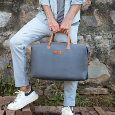 Buy Dexter Duffle Bag - Grey in bulk for Corporate Gifting | Corporate Gyft