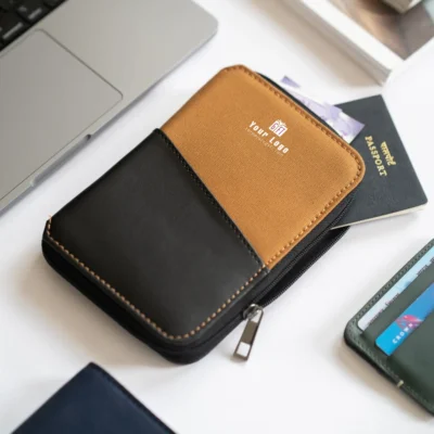 Buy Henry Executive Travel Wallet - Brown in bulk for Corporate Gifting | Corporate Gyft