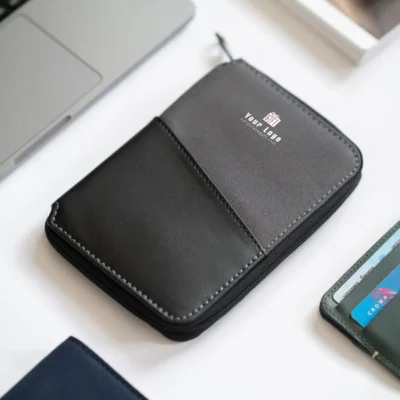 Buy Henry Executive Travel Wallet - Grey in bulk for Corporate Gifting | Corporate Gyft