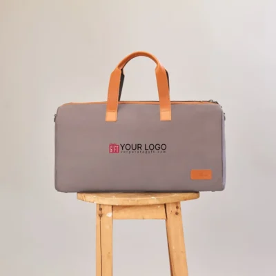 Buy Tokyo Duffle Bag - Grey in bulk for Corporate Gifting | Corporate Gyft