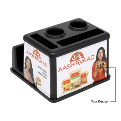Buy Professional Pen and Phone Stand - Black in bulk for Corporate Gifting | Corporate Gyft
