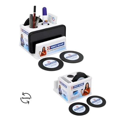 Buy Executive Workspace Organizer -White in bulk for Corporate Gifting | Corporate Gyft