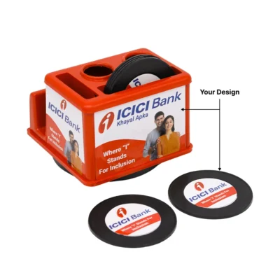 Buy Executive Workspace Organizer - Red in bulk for Corporate Gifting | Corporate Gyft