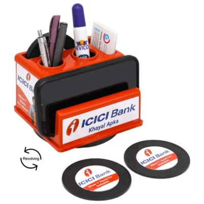 Buy Executive Workspace Organizer - Red in bulk for Corporate Gifting | Corporate Gyft