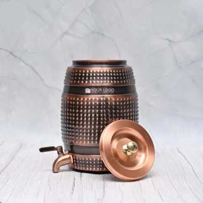 Buy Barrel Matka Antique Bubble Water Dispenser in bulk for Corporate Gifting | Corporate Gyft