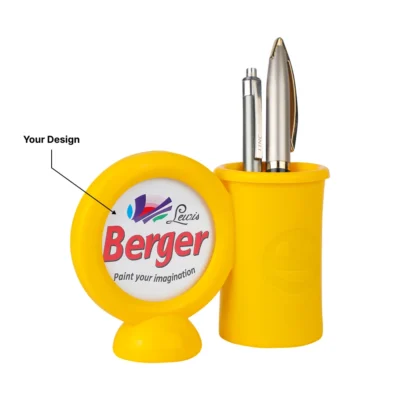 Buy Utility Pen Stand with Paperweight in bulk for Corporate Gifting | Corporate Gyft