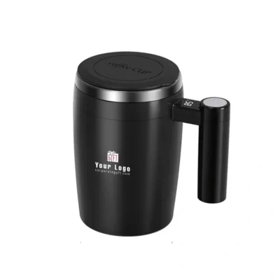 Buy Cognivox Smart LCD Self Mixing Mug - Black in bulk for Corporate Gifting | Corporate Gyft
