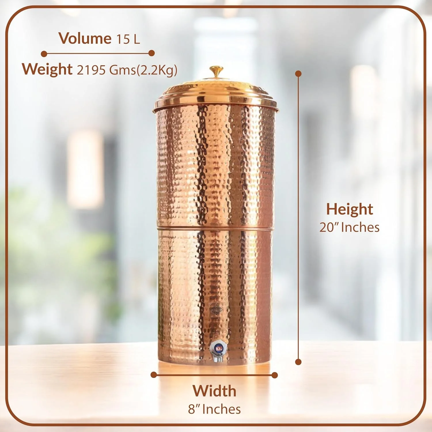 Copper Water Filter Dispenser Buy Copper Water Filter Dispenser in bulk for Corporate Gifting | Corporate Gyft