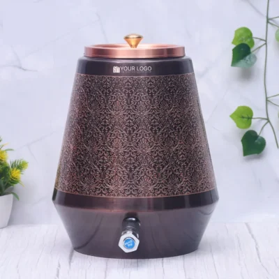 Buy Elegant Matka Antique Cane Dispenser in bulk for Corporate Gifting | Corporate Gyft