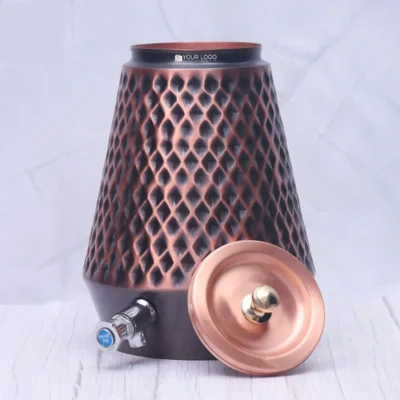 Buy Elegant Matka Antique Diamond Dispenser in bulk for Corporate Gifting | Corporate Gyft