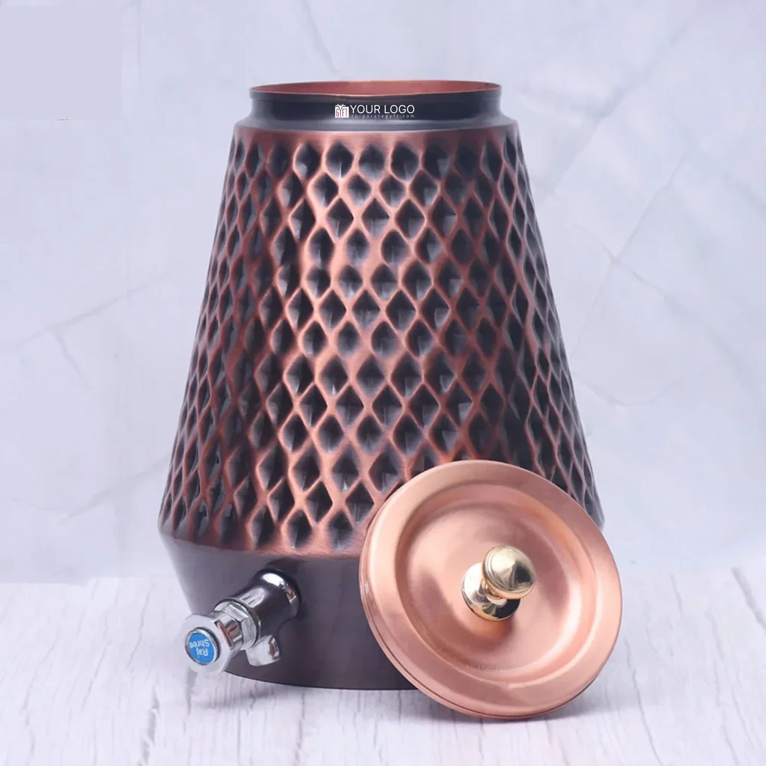 Elegant Matka Antique Diamond Dispenser Buy Elegant Matka Antique Diamond Dispenser in bulk for Corporate Gifting | Corporate Gyft