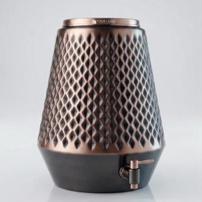 Buy Elegant Matka Antique Diamond Dispenser in bulk for Corporate Gifting | Corporate Gyft