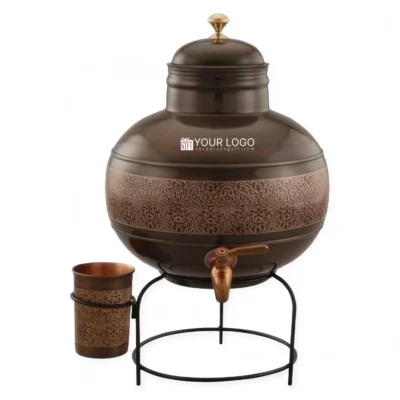 Buy Ghara Antique Etching Dispenser in bulk for Corporate Gifting | Corporate Gyft