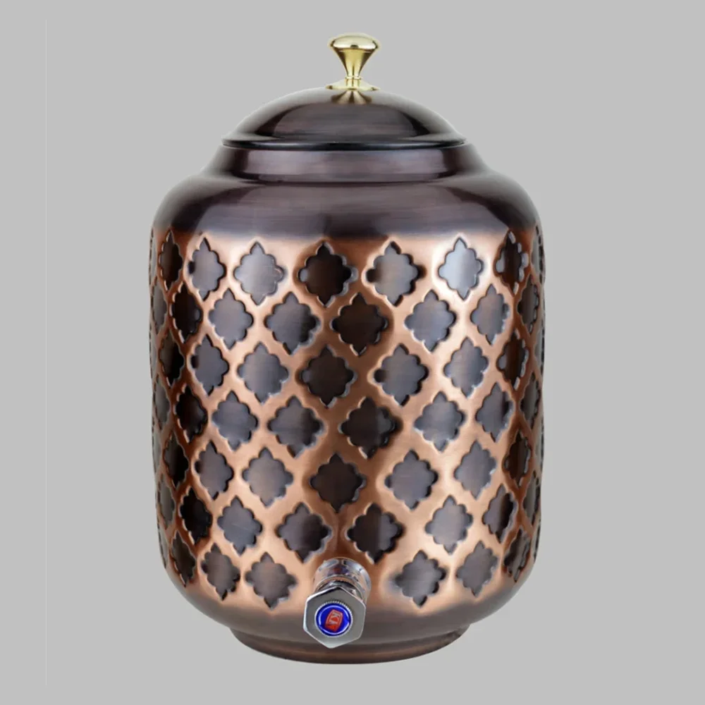 Heritage Matka Antique Rocane Dispenser Buy Heritage Matka Antique Rocane Dispenser in bulk for Corporate Gifting | Corporate Gyft