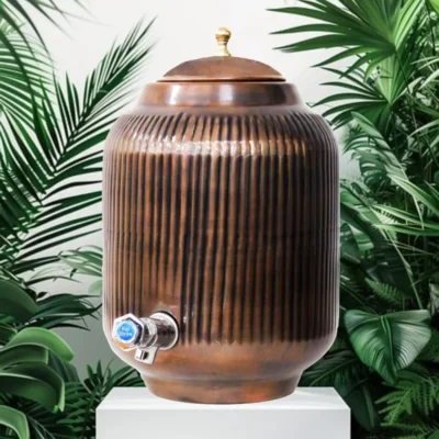 Buy Heritage Matka Antique Rope Dispenser in bulk for Corporate Gifting | Corporate Gyft
