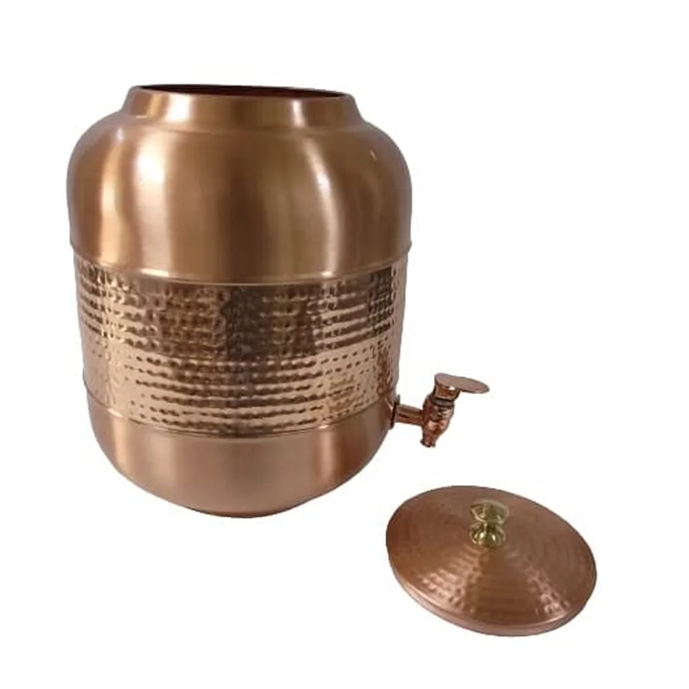 Heritage Matka Matt 2 Tone Dispenser Buy Heritage Matka Matt 2 Tone Dispenser in bulk for Corporate Gifting | Corporate Gyft
