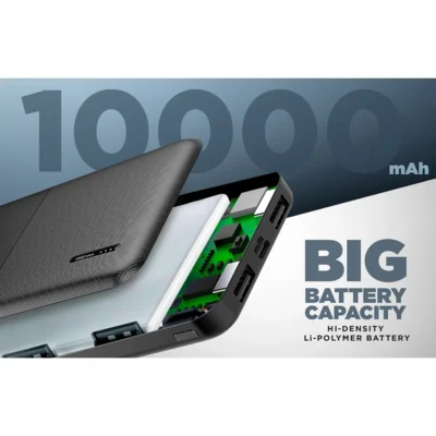 Buy Intex Strong Rhino 10K Power Bank - Black in bulk for Corporate Gifting | Corporate Gyft