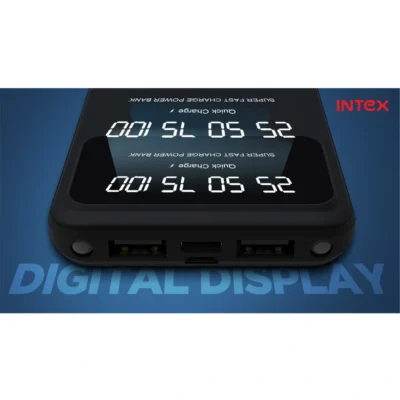 Buy Intex Strong Rhino QC PD 10K Powerbank - Black in bulk for Corporate Gifting | Corporate Gyft