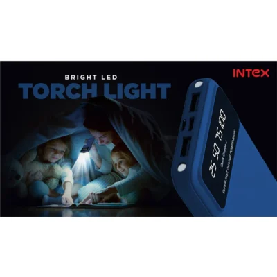 Buy Intex Strong Rhino QC PD 10K Powerbank - Blue in bulk for Corporate Gifting | Corporate Gyft