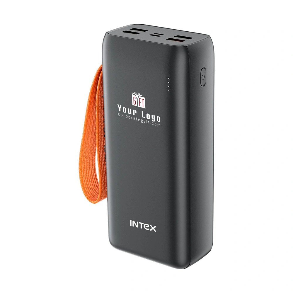 Intex Strong Rhino QC PD 30k Powerbank - Black Buy Intex Strong Rhino QC PD 30k Powerbank - Black in bulk for Corporate Gifting | Corporate Gyft
