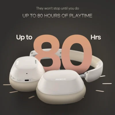 Buy Noise AirWave Max 5 ANC Headphones - Beige in bulk for Corporate Gifting | Corporate Gyft