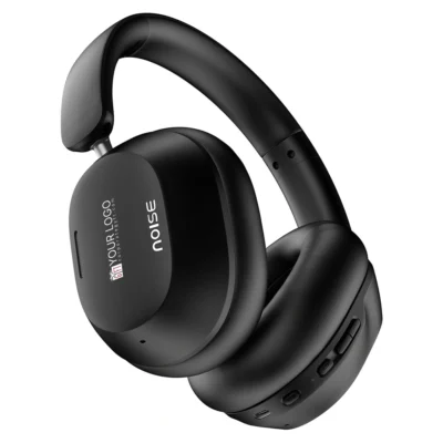 Buy Noise AirWave Max 5 ANC Headphones - Black in bulk for Corporate Gifting | Corporate Gyft
