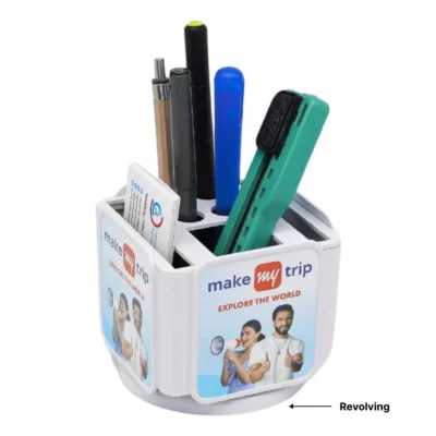 Buy Revolving Desk Pen Organizer in bulk for Corporate Gifting | Corporate Gyft