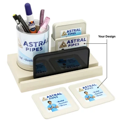 Buy Executive Desk Utility Set - Beige in bulk for Corporate Gifting | Corporate Gyft