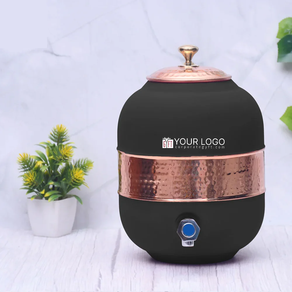 Heritage Regular Matka Black Dispenser Buy Heritage Regular Matka Black Dispenser in bulk for Corporate Gifting | Corporate Gyft