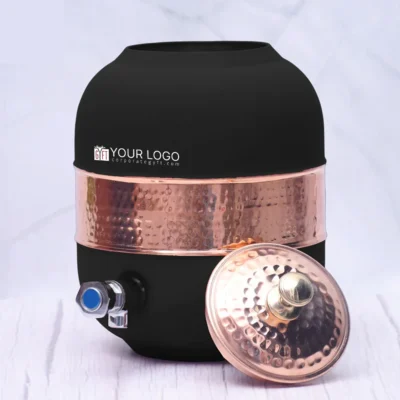 Buy Heritage Regular Matka Black Dispenser in bulk for Corporate Gifting | Corporate Gyft