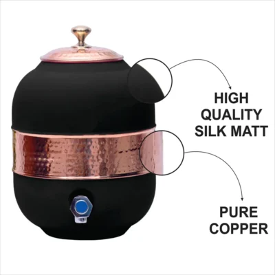 Buy Heritage Regular Matka Black Dispenser in bulk for Corporate Gifting | Corporate Gyft