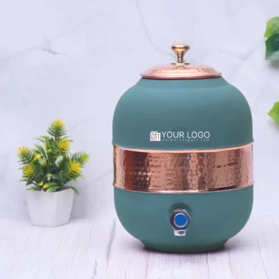 Buy Heritage Regular Matka Green Dispenser in bulk for Corporate Gifting | Corporate Gyft