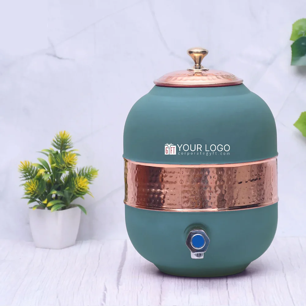 Heritage Regular Matka Green Dispenser Buy Heritage Regular Matka Green Dispenser in bulk for Corporate Gifting | Corporate Gyft