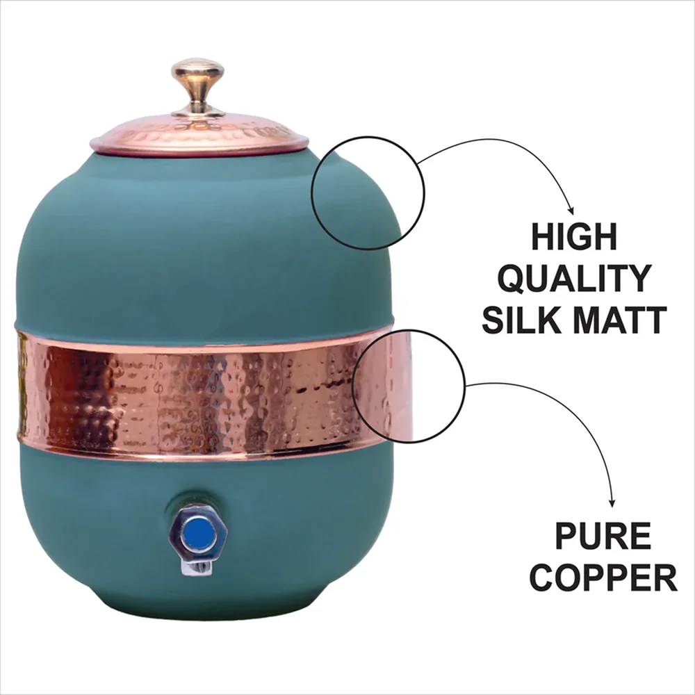 Heritage Regular Matka Green Dispenser Buy Heritage Regular Matka Green Dispenser in bulk for Corporate Gifting | Corporate Gyft