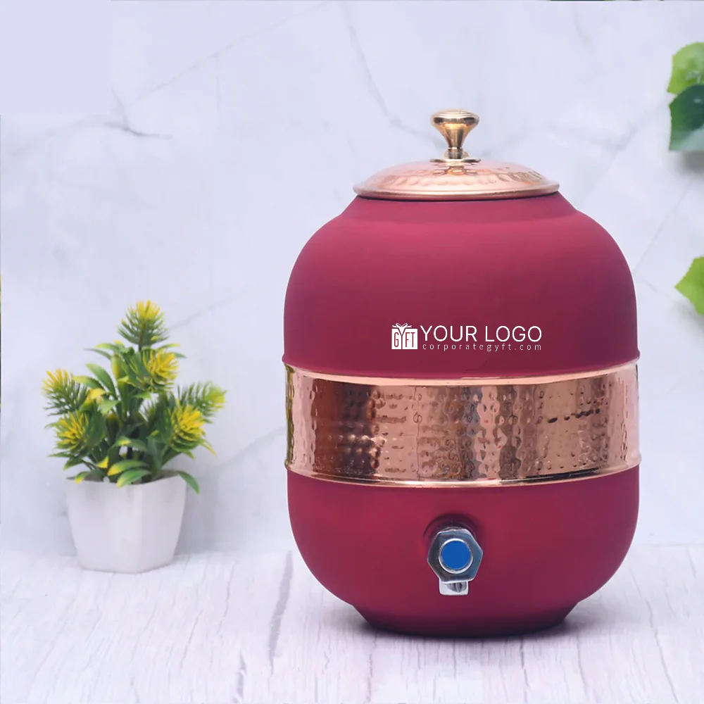 Heritage Regular Matka Red Dispenser Buy Heritage Regular Matka Red Dispenser in bulk for Corporate Gifting | Corporate Gyft