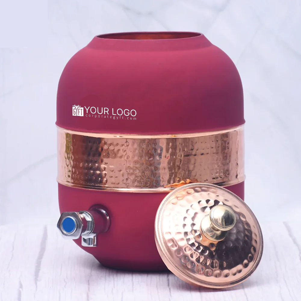 Heritage Regular Matka Red Dispenser Buy Heritage Regular Matka Red Dispenser in bulk for Corporate Gifting | Corporate Gyft