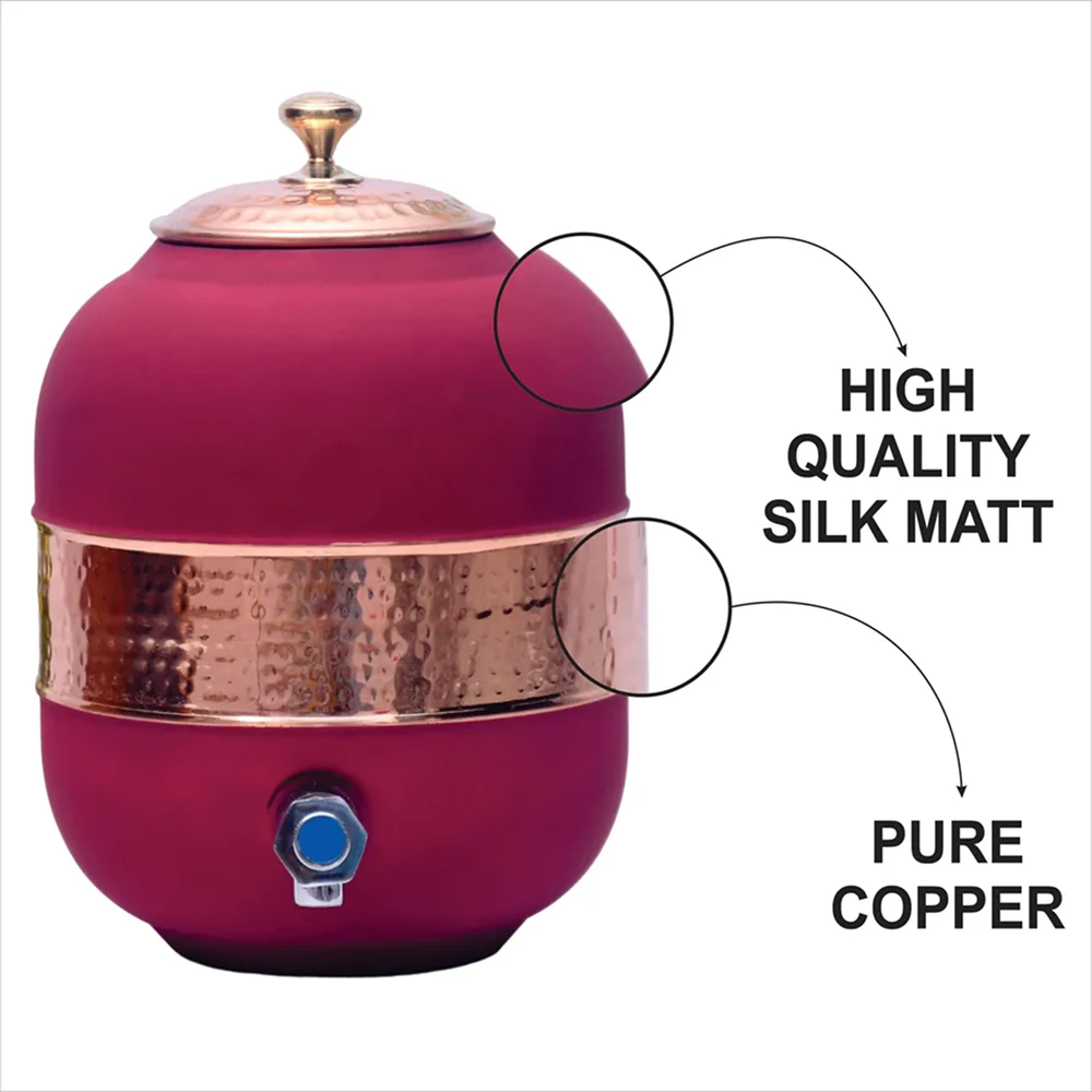 Heritage Regular Matka Red Dispenser Buy Heritage Regular Matka Red Dispenser in bulk for Corporate Gifting | Corporate Gyft