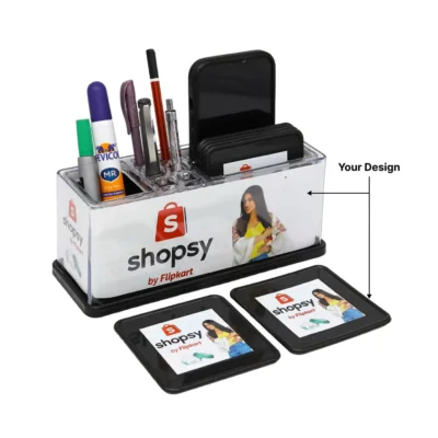 Buy Executive Table Top Organizer in bulk for Corporate Gifting | Corporate Gyft