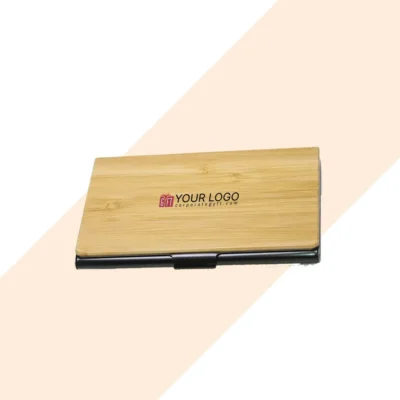 Buy Bamboo Business Card Holder in bulk for Corporate Gifting | Corporate Gyft
