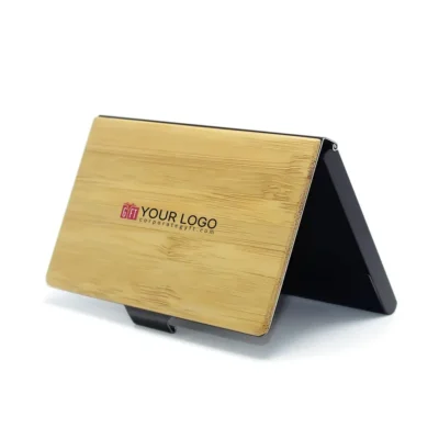 Buy Bamboo Business Card Holder in bulk for Corporate Gifting | Corporate Gyft
