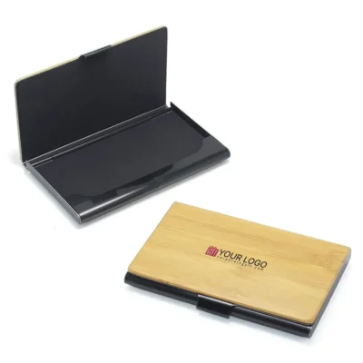 Buy Bamboo Business Card Holder in bulk for Corporate Gifting | Corporate Gyft